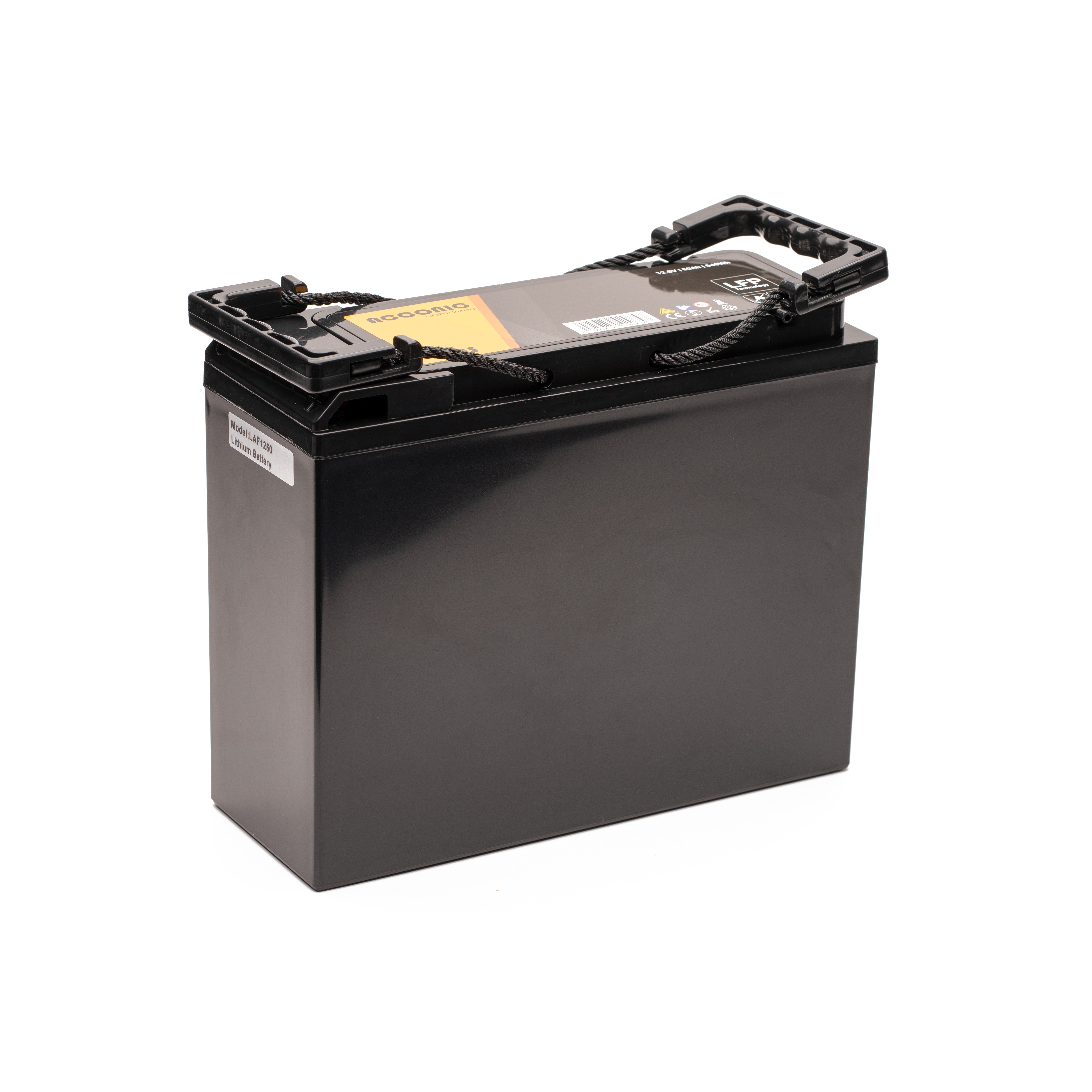 Acconic A50S LiFePO4 12V lithium slim supply battery 50Ah